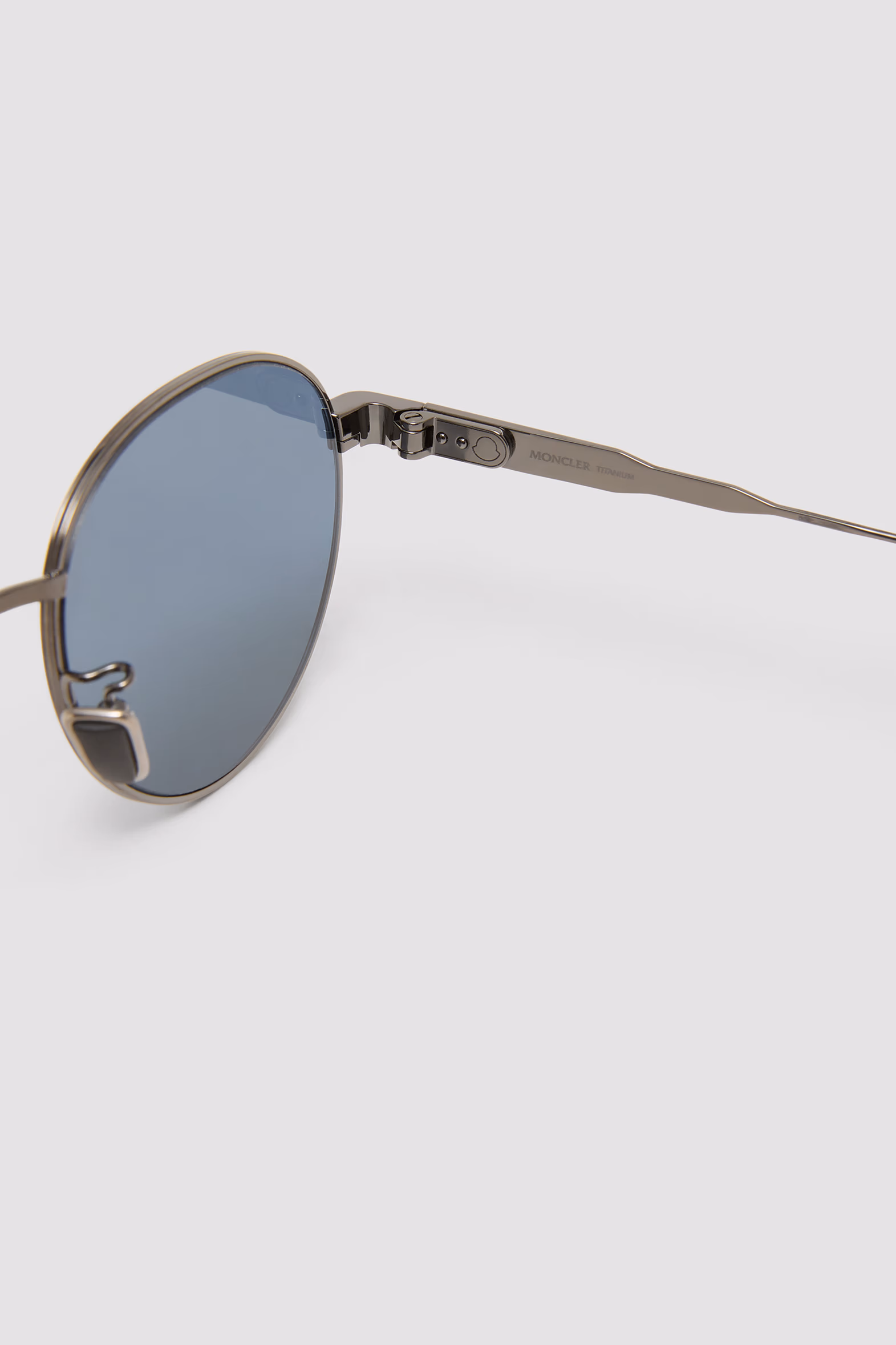 Subtila Round Sunglasses Gunmetal Grey Moncler 7